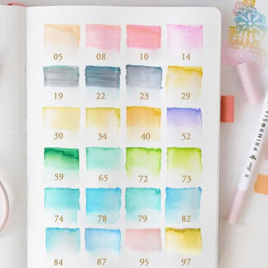 24 Pastel Dual Tip Markers {3}