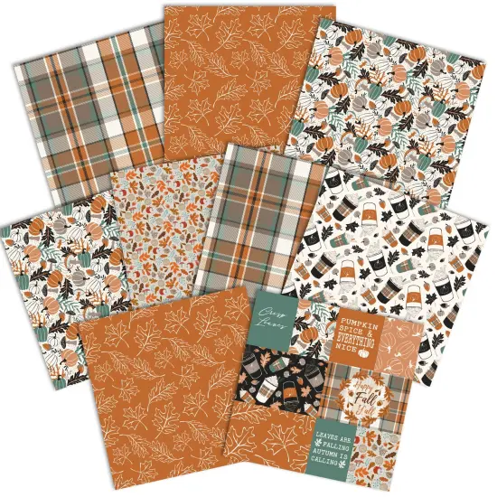 Pumpkin Spice Fall Paper Assortment {2}
