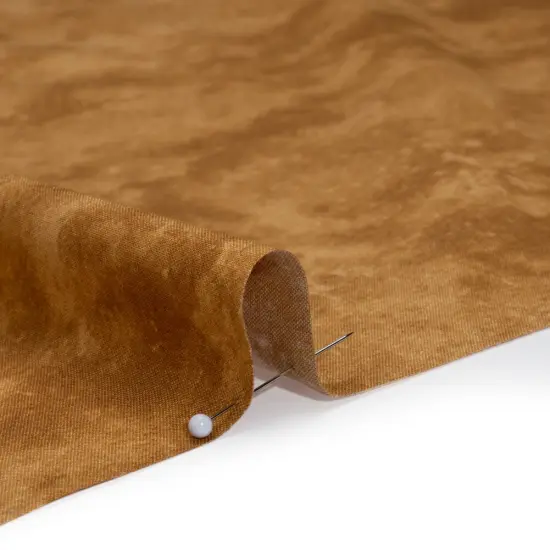 1 Yard Sponge Toffee Quilting Cotton Toscana Collection Warm Abstract Material 44 inch Width {2}