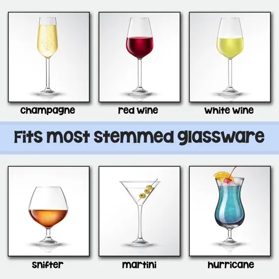 Set of 4 Themed Drink Coasters {4}