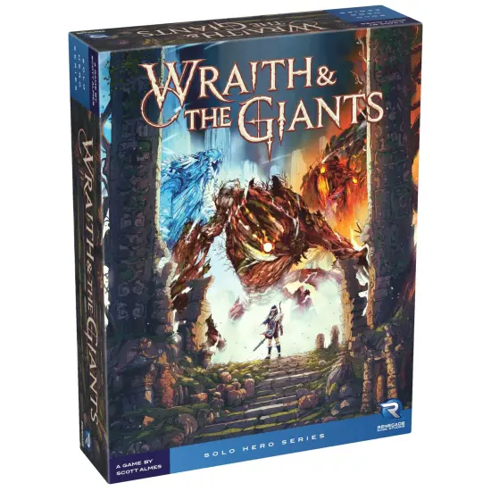 Renegade Games: Wraith & The Giants - A Solo Hero Series Game - A Solitaire Game Of Epic Battles With Elemental Giants, Ages 14+, 1 Player, 30-45 Mins {1}