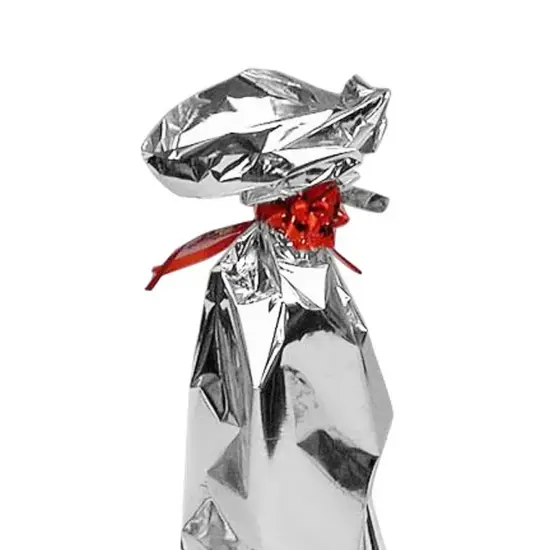Silver Mirrorized Film Bags 6.1/2&rdquo; x 18&rdquo; for Elegant Packaging {4}