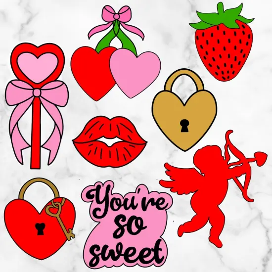 Valentine's Day Cookie Cutters 2025 Collection {2}