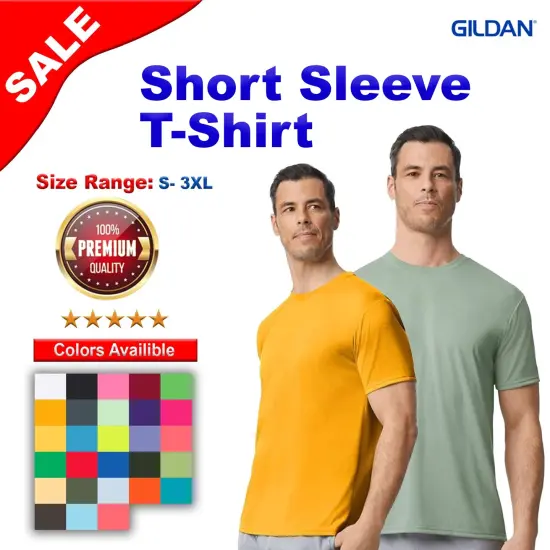 Gildan&reg; Classic Fit Crewneck Short Sleeve Tee Sage {2}