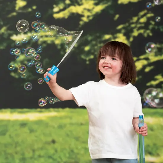 24 Pack 10&rsquo;&rsquo; Mid Bubble Wands Assortment, 6 Colors Bubble Wands 3 OZ Party Favors Kids Summer Toys {4}