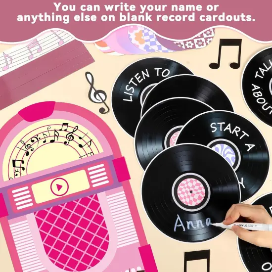 Vintage Record Bulletin Board Set {3}