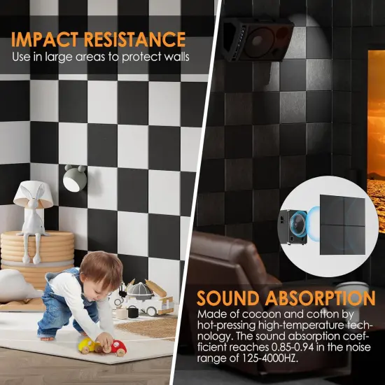 Black Bulletin Board, 6 Pack {2}