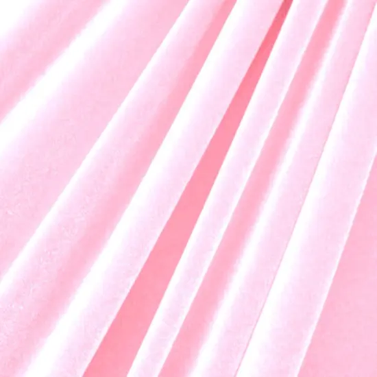 1 Yard Stretch Velvet Fabric Soft Medium Weight Sheen 4-Way Stretch 58/60" Width Pastel Pink {1}