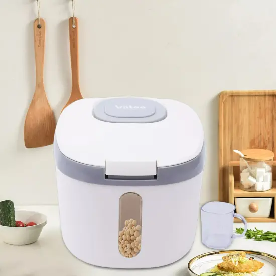Flour Rice Grain Storage Container Portable Rice Cereal Container Dispenser {3}