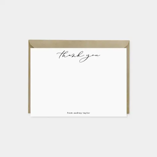 Elegant Minimal Note Cards {1}