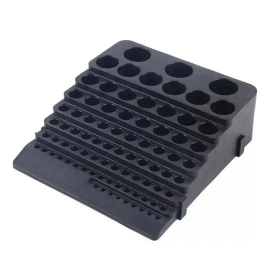 Drill Bit Storage Box Milling Cutter Drill Finishing Holder Organizer - 84 Slots {1}