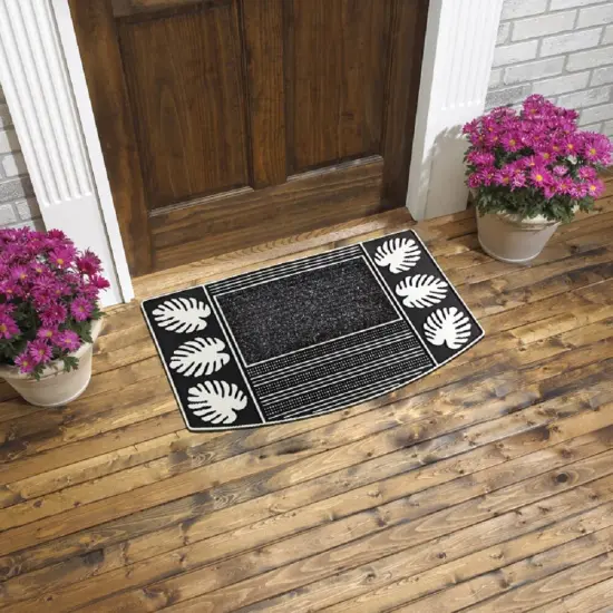 18''x28'' Palm Door Mat - 2 Colors! Silver {3}