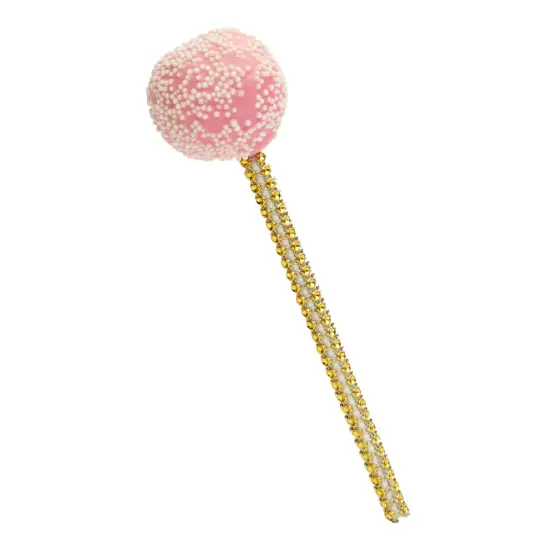 36 Pack Rhinestone Gold Cake Pop Sticks for Candy Apples, Lollipops, Dessert Bar (5.9 inches) {7}