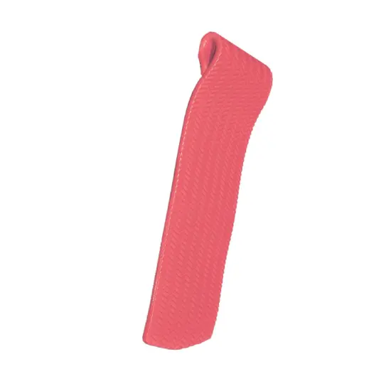 Swim Central 74-Inch Sofskin Coral Red Rippled Floating Swimming Pool Mattress {4}