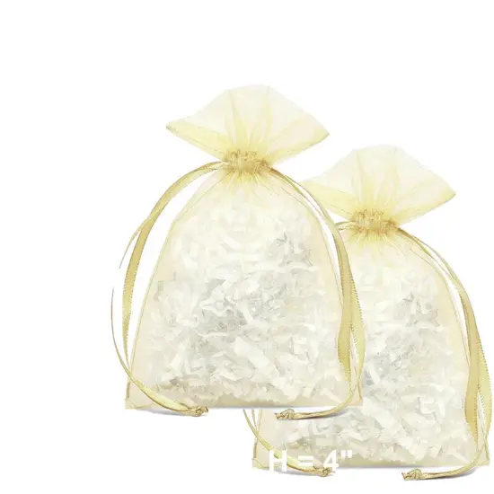 Versatile for Party Needs 5" x 8" Organza Bag {4}