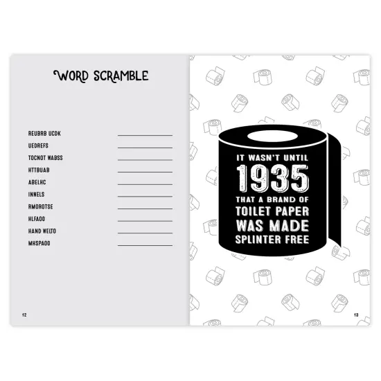 This is How I Roll: A Bathroom Companion Paperback Book {4}