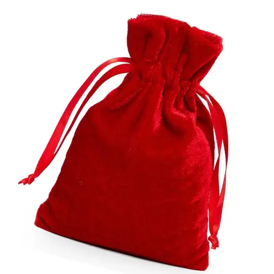 Large Velvet Jewelry Bags 6" x 9" Soft and Durable {3}