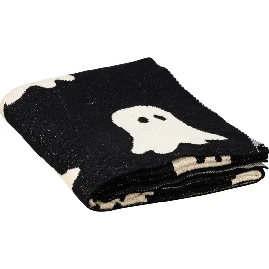GHOSTS THROW BLANKET {4}
