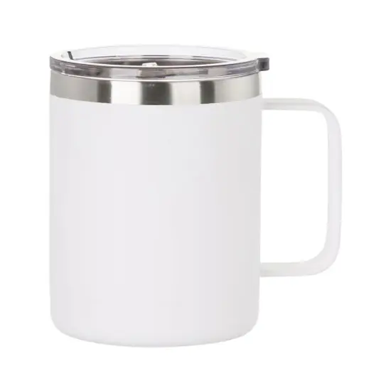 Craft Express 4 Pack 12oz Powder Coated Stainless Steel Mugs &ndash; Laser-Ready Blanks Black {5}