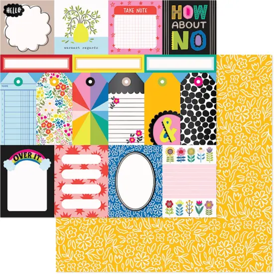 Whatevs Double-Sided Cardstock 12"X12" {2}
