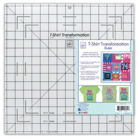 T-Shirt Transformation Ruler {1}