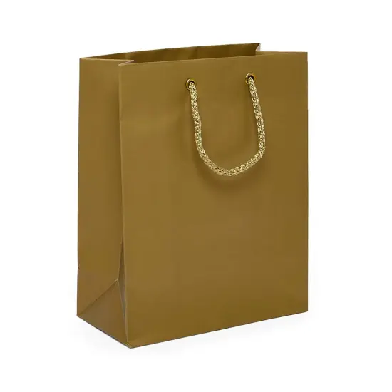 Fashionable Matte Euro Tote 9" x 3 1/2" x 7" {2}