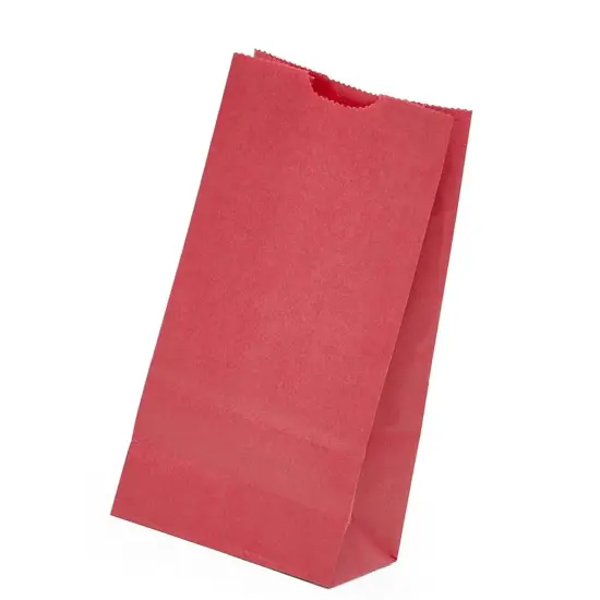 Colored Paper Retail Bags 6'' X 3 5/8'' X 11 1/16'' {1}
