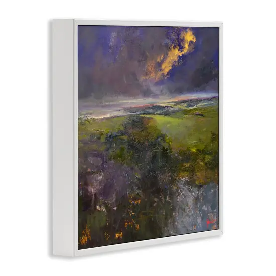 Stupell Industries Gilded Landscape Abstract Framed Giclee Wall Art Design by Patrick Dennis {3}
