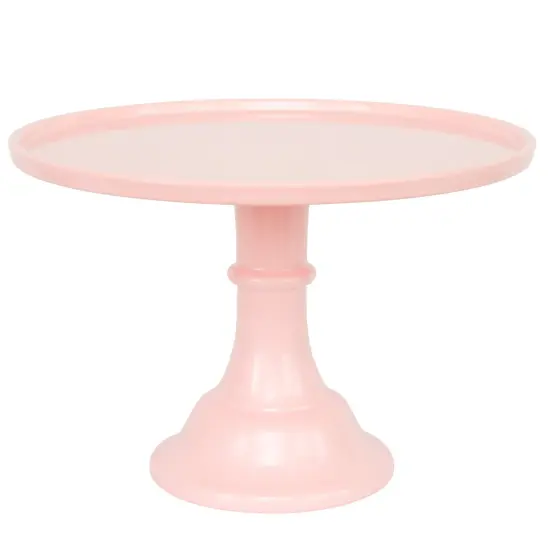 LARGE PEONY PINK MELAMINE CAKE STAND {1}