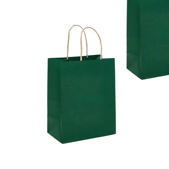 Tall Kraft Tinted Paper Bag &ndash; 5.5" x 3.25" x 13" {6}