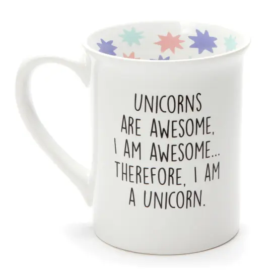 Enesco Our Name Is Mud Magical Unicorn Glitter Mug {2}