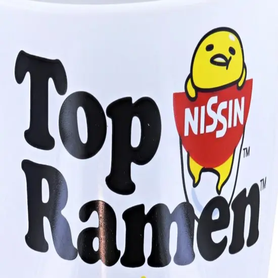 Sanrio Gudetama Top Ramen More Please 20oz Ceramic Ramen Bowl with Chopsticks {4}