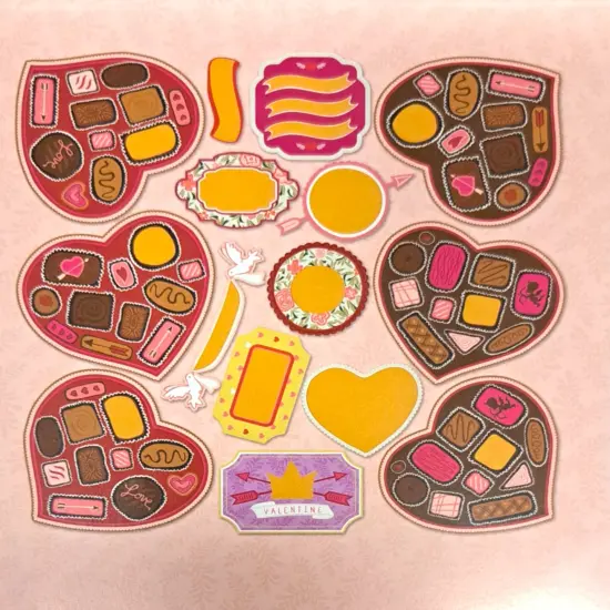 K & Company Cupid Scratch-Off Die-Cut Cardstock {2}