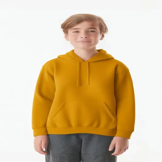 Gildan&reg; Youth Heavy Blend Hooded Sweatshirt Gold {1}