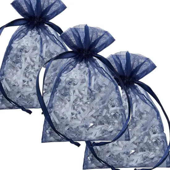 Charming 6&rdquo; x 9&rdquo; Organza Bags Elegant Gift Holders {4}