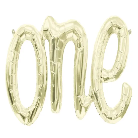 ONE SCRIPT FOIL BALLOON GARLAND {1}
