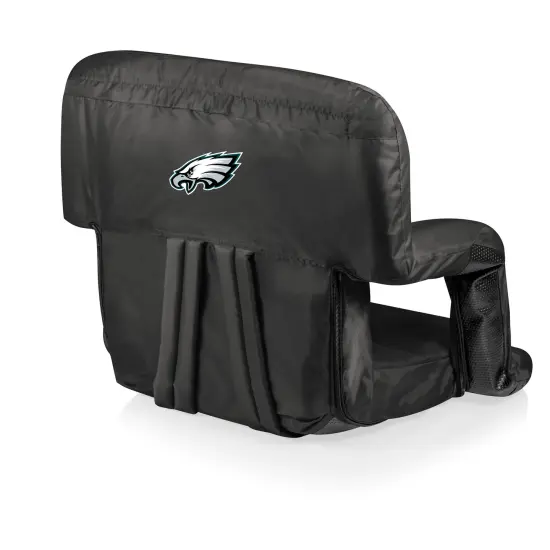 NFL Ventura Portable Reclining Stadium Seat Black {1}