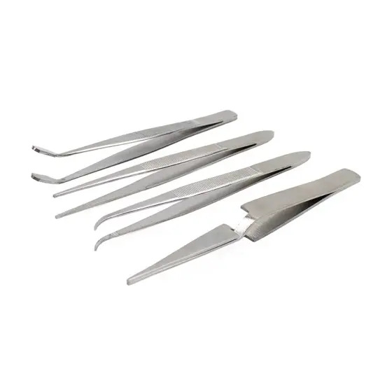 4-Piece Tweezer Set {5}