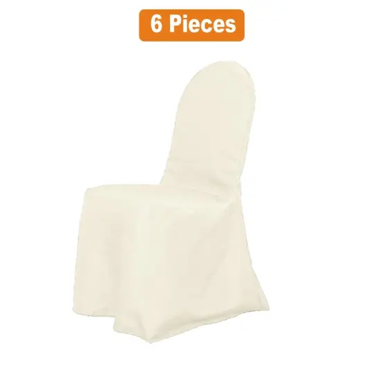 Polyester Banquet Chair Cover for Weddings & Events {1}