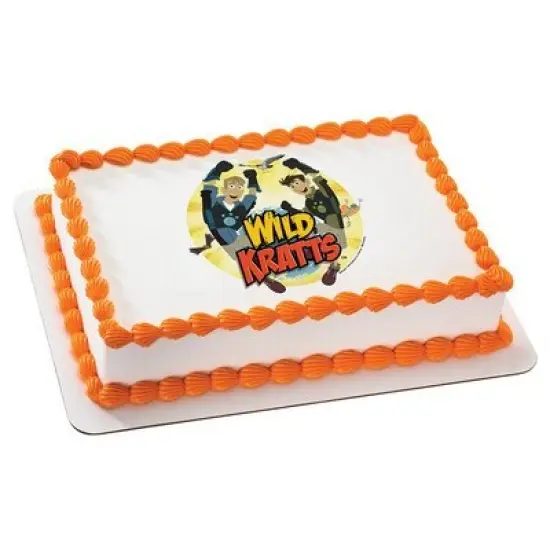Whimsical Practicality Wild Kratts Edible Icing Image for 1/4 Sized Sheet Cake {1}
