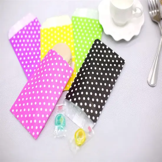 Elegant Small Dots Bags Handy Size 3 1/4" x 5 1/8" {5}