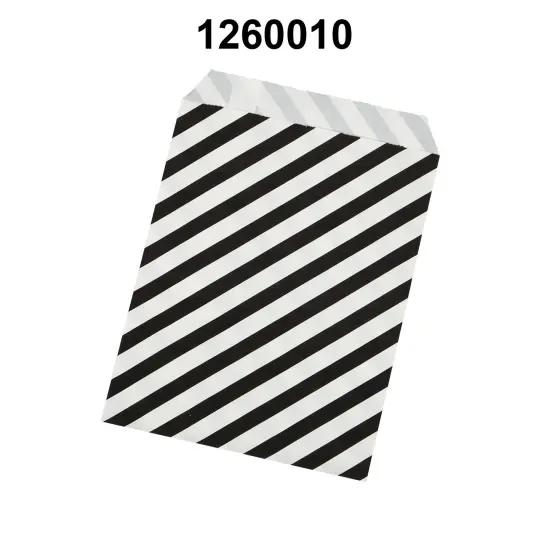 Diagonal Stripes Gift Merchandise Bags 5 1/8" x 6 3/8" {3}