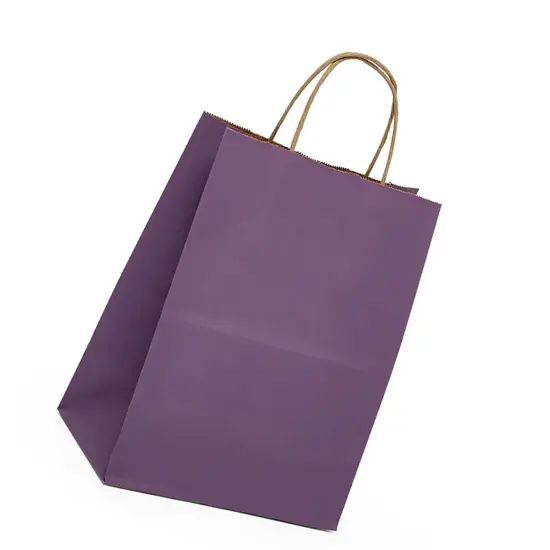 Kraft Shopping Bag 8" x 5" x 10.25" {2}