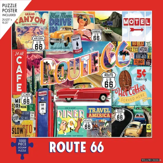 Route 66 1000-Piece Puzzle {3}