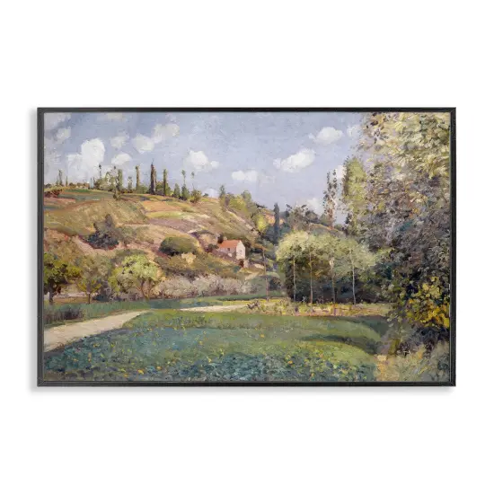 Stupell Industries Rolling Green Hillside Framed Giclee Wall Art Design by CAD Designs {7}