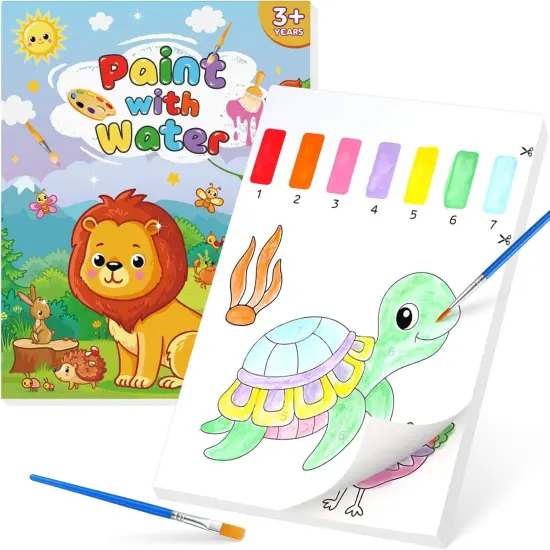Paint with Water Coloring Books for Kids {1}