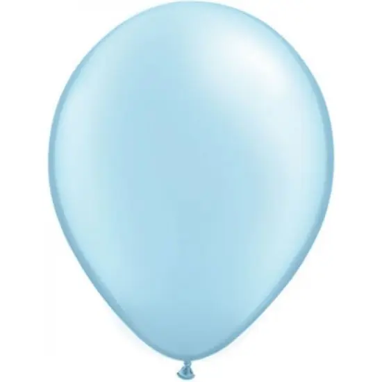 PEARL LIGHT BLUE BALLOONS {3}