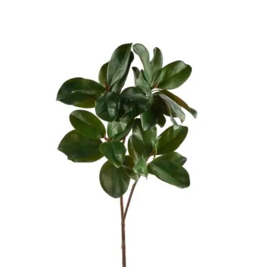 36" Artificial Magnolia Leaf Spray - Realistic Greenery for Wreaths & Decor {2}