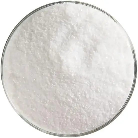 Bullseye Fusible Dense White Opal Glass Frit 5oz Jar - 90 COE - #0313 {1}