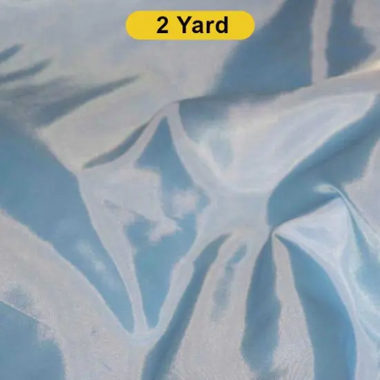 Polyester Lining Fabric 60" Wide Woven Taffeta for Apparel, Tents & Decoration Baby Blue {1}